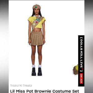 HALLOWEEN COSTUME GIRL SCOUT